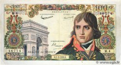 100 Nouveaux Francs BONAPARTE FRANCIA  1959 F.59.01 BC+