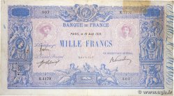 1000 Francs BLEU ET ROSE FRANCE  1918 F.36.32 B