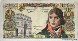 100 Nouveaux Francs BONAPARTE FRANCIA  1959 F.59.01