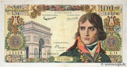 100 Nouveaux Francs BONAPARTE FRANCIA  1959 F.59.02 BC+