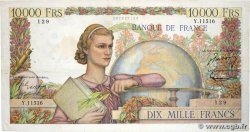 10000 Francs GÉNIE FRANÇAIS FRANCE  1956 F.50.80 TB