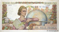 10000 Francs GÉNIE FRANÇAIS FRANCE  1953 F.50.66