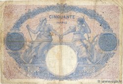 50 Francs BLEU ET ROSE FRANCE  1914 F.14.27 G
