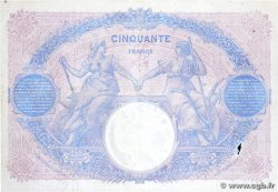 50 Francs BLEU ET ROSE FRANCE  1914 F.14.27 B