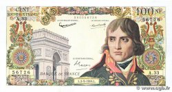 100 Nouveaux Francs BONAPARTE FRANCIA  1959 F.59.03