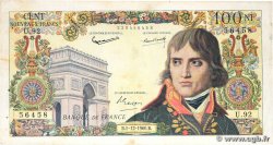 100 Nouveaux Francs BONAPARTE FRANCIA  1960 F.59.09