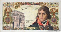 100 Nouveaux Francs BONAPARTE FRANCIA  1961 F.59.12 q.BB