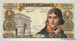 100 Nouveaux Francs BONAPARTE FRANCE  1961 F.59.12 VF