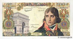 100 Nouveaux Francs BONAPARTE FRANKREICH  1962 F.59.14