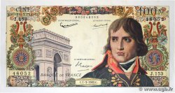 100 Nouveaux Francs BONAPARTE FRANCE  1962 F.59.14 XF-