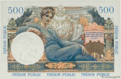 5NF sur 500 Francs TRÉSOR PUBLIC FRANCE  1960 VF.37.01 AU