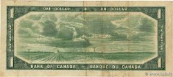 1 Dollar CANADA  1954 P.074b F+