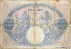 50 Francs BLEU ET ROSE FRANCE  1923 F.14.36 B