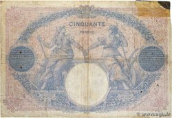 50 Francs BLEU ET ROSE FRANKREICH  1913 F.14.26 SGE