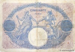 50 Francs BLEU ET ROSE FRANCE  1919 F.14.32 B
