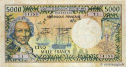 5000 Francs NOUVELLE CALÉDONIE Nouméa 1982 P.65c F