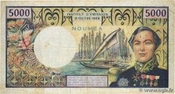 5000 Francs NOUVELLE CALÉDONIE Nouméa 1982 P.65c F