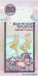 20 Rupees SRI LANKA  1995 P.109a TTB+