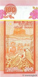 100 Rupees SRI LANKA  2001 P.118a VZ+