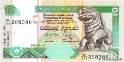 10 Rupees SRI LANKA  1995 P.108a UNC-