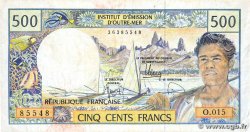 500 Francs POLYNESIA, FRENCH OVERSEAS TERRITORIES  2000 P.01g