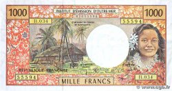 1000 Francs FRENCH PACIFIC TERRITORIES  2002 P.02h q.BB