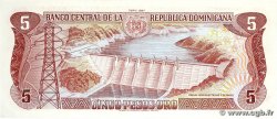 5 Pesos Oro DOMINICAN REPUBLIC  1987 P.118c XF