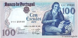 100 Escudos PORTUGAL  1985 P.178e MBC+