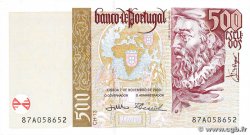 500 Escudos PORTUGAL  2000 P.187c VF+