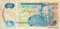 10 Rupees SEYCHELLES  1976 P.19a