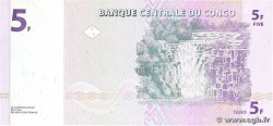 5 Francs REPúBLICA DEMOCRáTICA DEL CONGO  1997 P.086A SC+