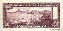 200 Mil Reis BRASILE  1936 P.082 BB