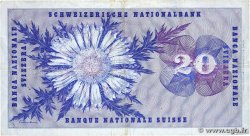 20 Francs SUISSE  1971 P.46s TB