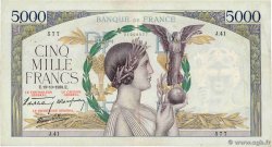 5000 Francs VICTOIRE modifié, taille douce FRANCE  1938 F.45.01 F+