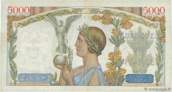 5000 Francs VICTOIRE modifié, taille douce FRANCE  1938 F.45.01 F+
