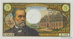 5 Francs PASTEUR FRANCE  1969 F.61.11 UNC-