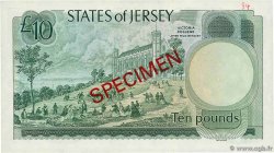 10 Pounds Spécimen JERSEY  1976 P.13as UNC-