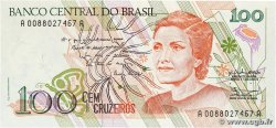 100 Cruzeiros BRASILIEN  1990 P.228 ST