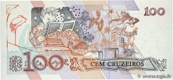 100 Cruzeiros BRASILE  1990 P.228 FDC