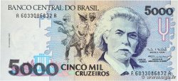 5000 Cruzeiros BRASILIEN  1993 P.232c ST