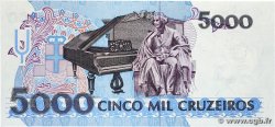 5000 Cruzeiros BRASILIEN  1993 P.232c ST