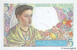 5 Francs BERGER FRANCE  1945 F.05.06 pr.NEUF
