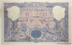 100 Francs BLEU ET ROSE FRANCE  1904 F.21.18 TTB