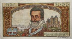 50 NF sur 5000 Francs HENRI IV FRANCE  1958 F.54.01 TTB