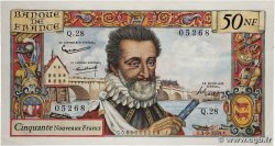 50 Nouveaux Francs HENRI IV FRANCE  1959 F.58.03
