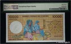10000 Francs COMORE  1997 P.14 FDC