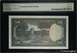 10 Dollars Remplacement RODESIA  1979 P.41ar FDC