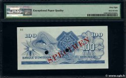 100 Francs Spécimen RWANDA BURUNDI  1960 P.05s ST