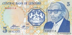 5 Maloti LESOTHO  1989 P.10a