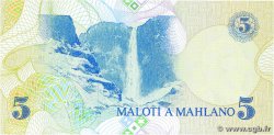 5 Maloti LESOTHO  1989 P.10a UNC